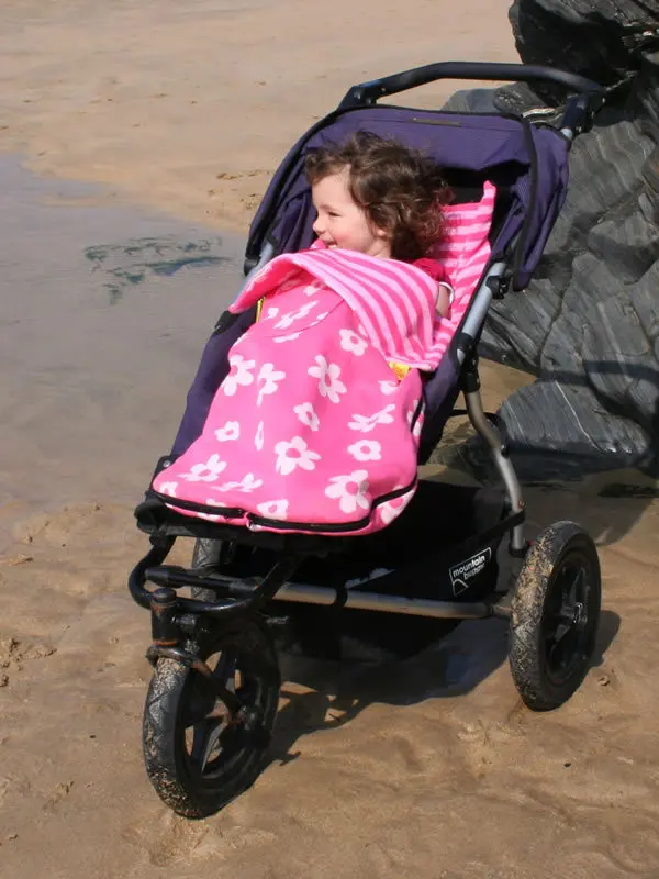Двухслойная флисовая Коляска-трость детская коляска для сна сумка-мешок для сна каретка чехол для ног fleabag