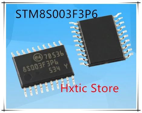 100pcs lot New STM8S003F3P6 8S003F3P6 TSSOP 20 16 MHz 8 bit MCU 8 Kbytes Flash 128