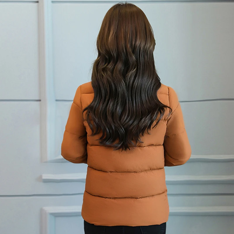2018 New Winter Women Jacket Womens Outwear Basic Jackets Stand Collar Short Coat Coats Chaqueta Mujer Invierno Autumn 2018 New Winter Women Jacket Womens Outwear Basic Jackets Stand Collar Short Coat Coats Chaqueta Mujer Invierno Autumn