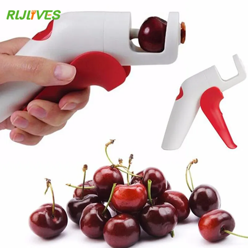 

1 Pc Creative Cherries Pitters Plastic Fruits Tools Fast Remove Cherry Seed Removers