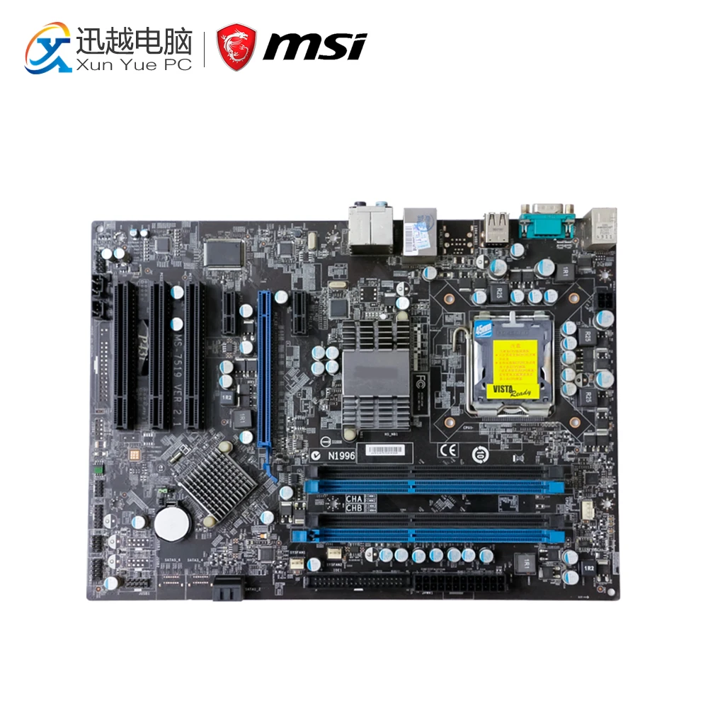 

MSI P43i Desktop Motherboard P43 Socket LGA 775 DDR3 ATX On Sale