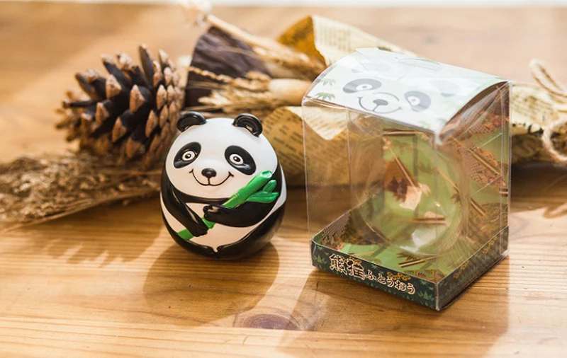 Новые смешные игрушки мини Детская игрушечная панда игрушка-неваляшка Симпатичные взрослых подарок
