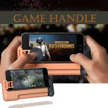 Мобильный игровой контроллер с поддержкой чувствительной съемки в любом месте, где вам нужен телефон H1 и кнопки прицеливания черный