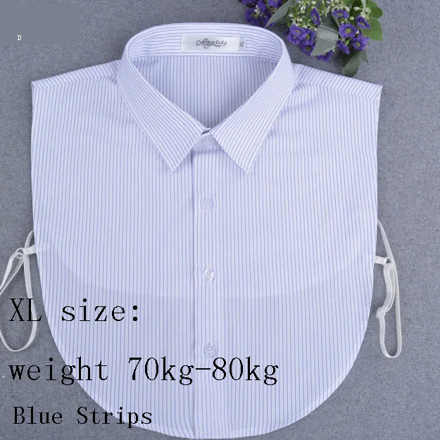 Mens Fake Collars 100 Cotton Business Plus size XXL Clothes