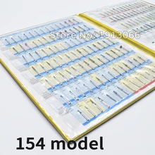 Алмазный Бур образец книги 154 моделей/шт алмазный Бур каталог Стоматологический материал стоматологическое лабораторное оборудование FG боры