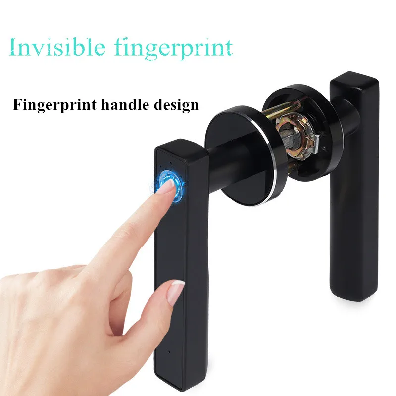  Simple design Intelligent semiconductor Fingerprint Lock Electronic biometric fingerprint Door Lock - 33040902506