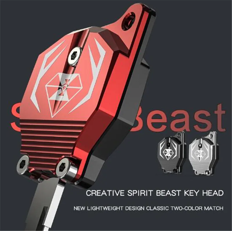 

SPIRIT BEAST Motorcycle Key Accessories Key Decoration Cover Creative Products CB190 Dedicated Car Styling Diy Motor Modified