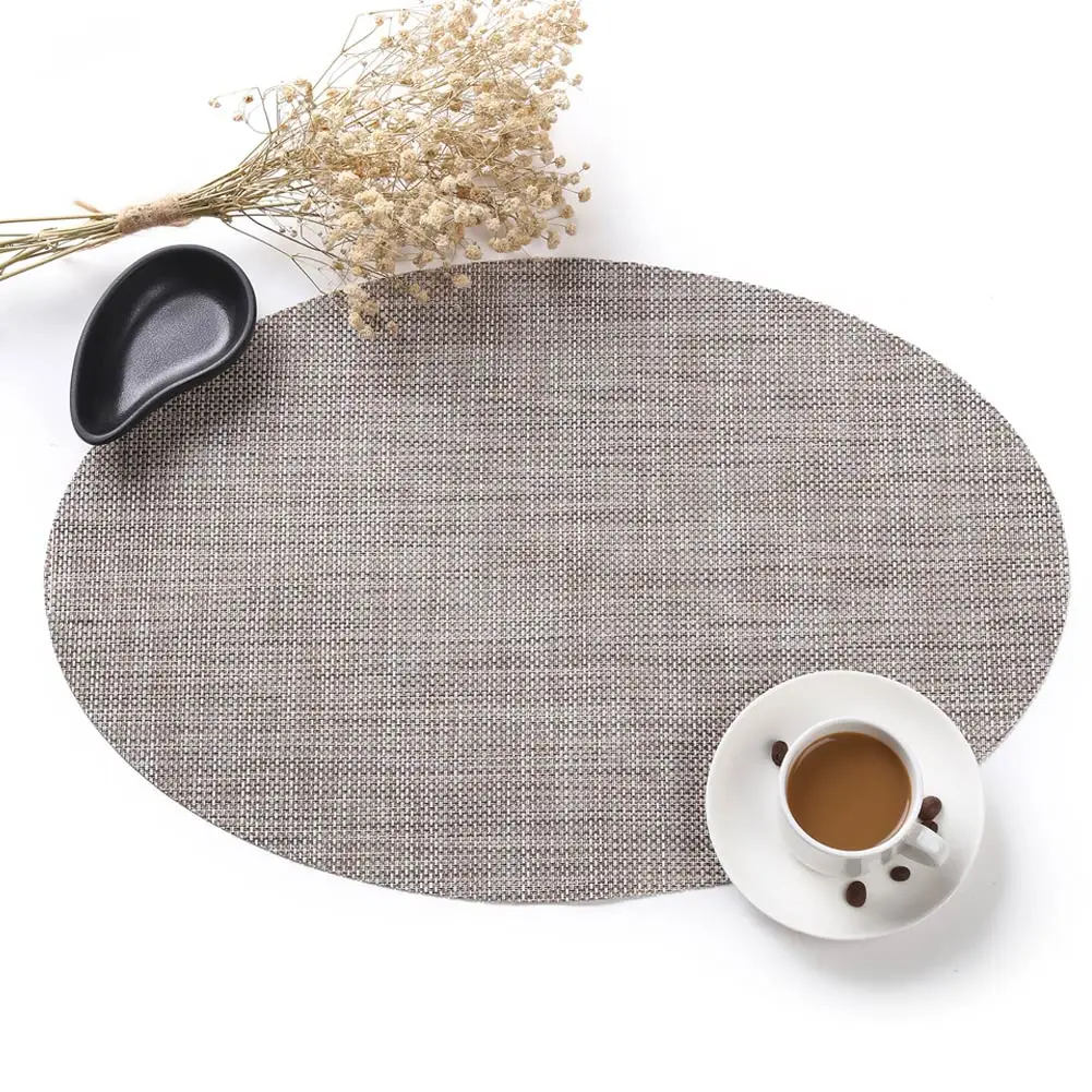 4 قطعة طاولة طعام المفارش الحرارة مقاومة تحديد الموقع مكافحة زلة وصمة عار مقاومة قابل للغسل الجدول حصيرة داغ-سفينة