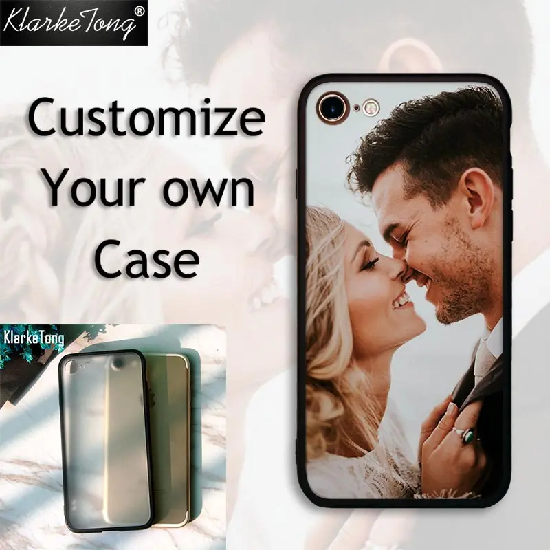 Custom DIY Print Phone Cases For iPhone X 6 5 6S 7 8 Plus