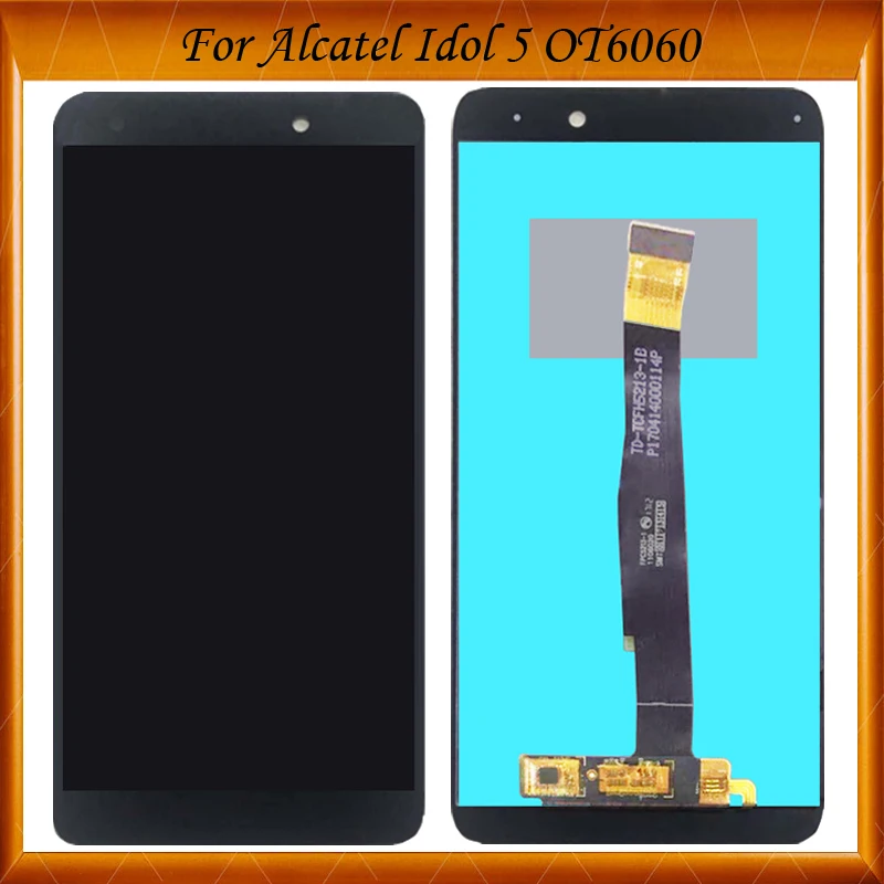 

100% Tested OK For Alcatel idol 5 OT6060 LCD Display Touch Screen Digitizer Assembly Mobile Phone Repair Parts Replacement