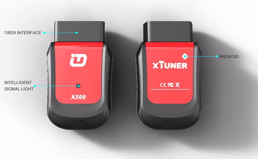 Android автомобильный сканер диагностический инструмент xтюнер X500 OBDII ABS батарея DPF EPB