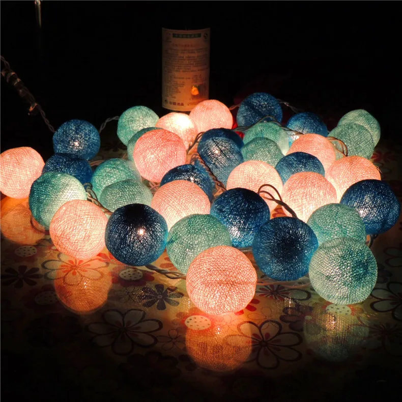 

Imported Thailand line ball lantern LED remote control flashlight home decoration night lamp stage T decorative lights