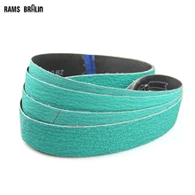 4 шт. 1220*50 мм циркония глинозема 577F абразивные шлифовальные ленты 4"* 2" точилка для ножей инструмент 40#60#80#120# ассорти