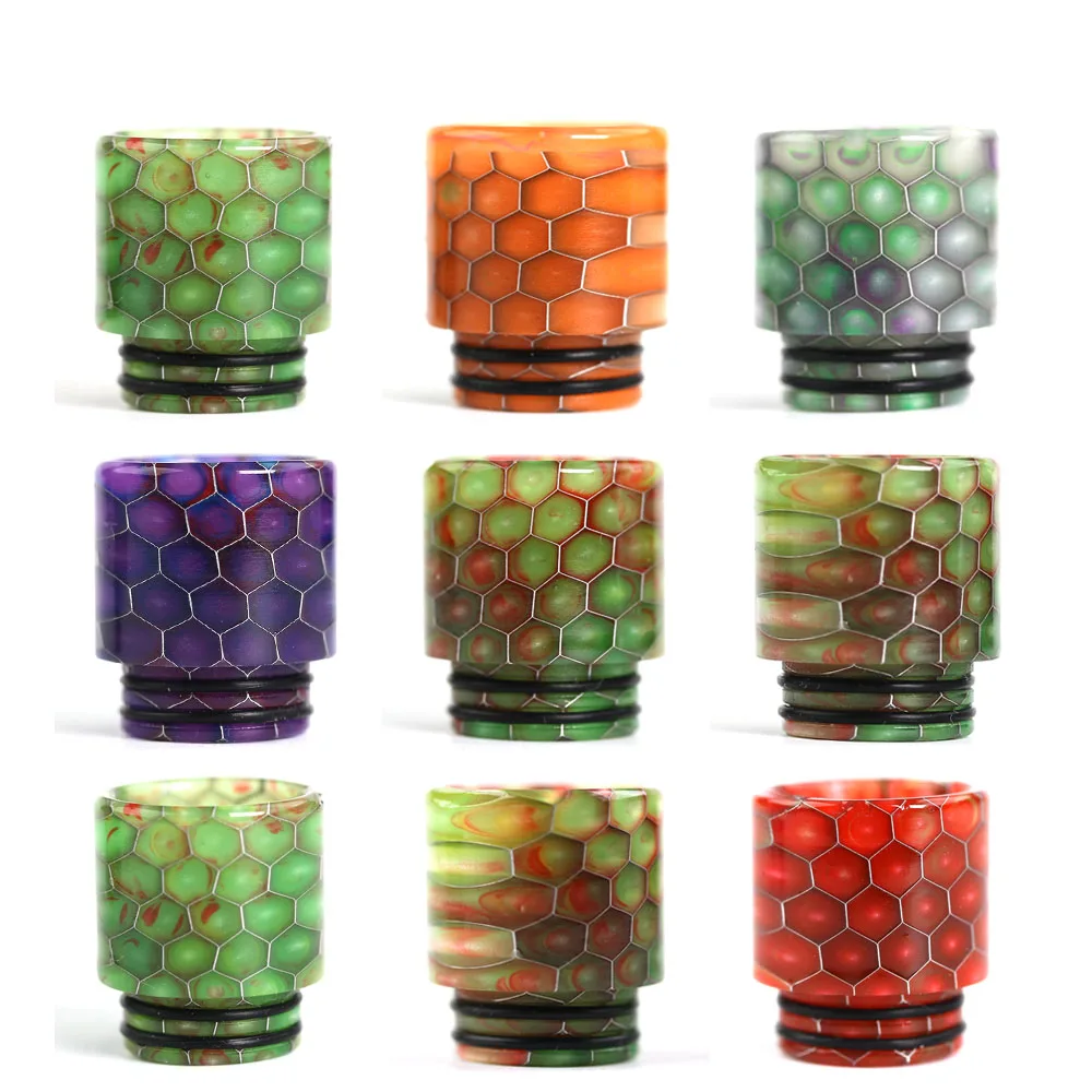 

Coil Father 810 Snake Drip Tip Resin Epoxy E Cigarette For TFV8 RDA RTA RDTA Atomizer Vaporizador Accessories Vape Mouthpiece