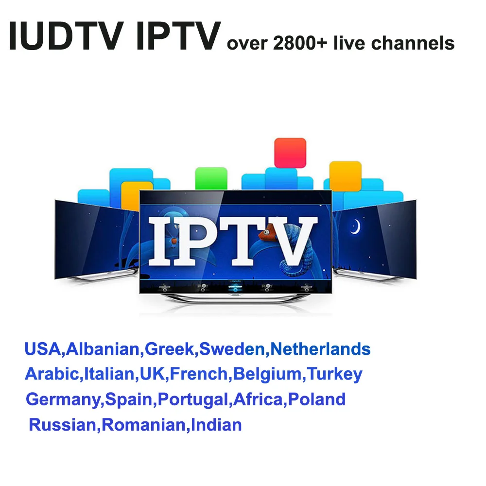 IUD tv World IPTV подписка Европа итальянский, французский, Испания, Швеция tv box IP 412 415 4 K Linux Сталкер приставка