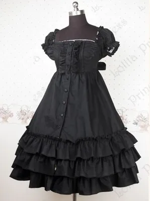 (LLT010) Long Sleeveless Sweet Lolita Short Dress Ball Gown Fancy Prom Dress Halloween Party Masquerade Costume