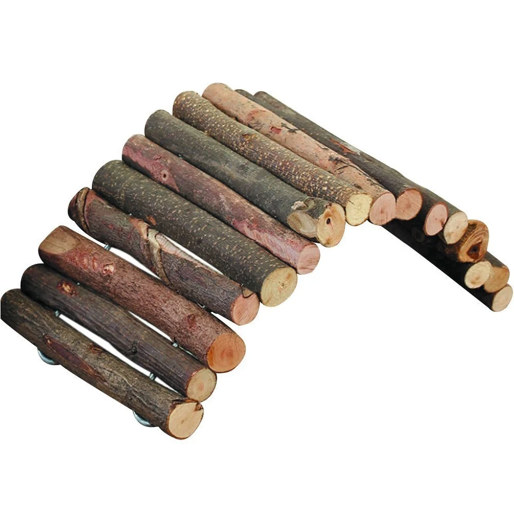 

Training Tool Scorpions Wooden Fence Eco-friendly Pet Toy Turtle Escape House Ladder Hamster Safe Molar Non Toxic Durable Chew