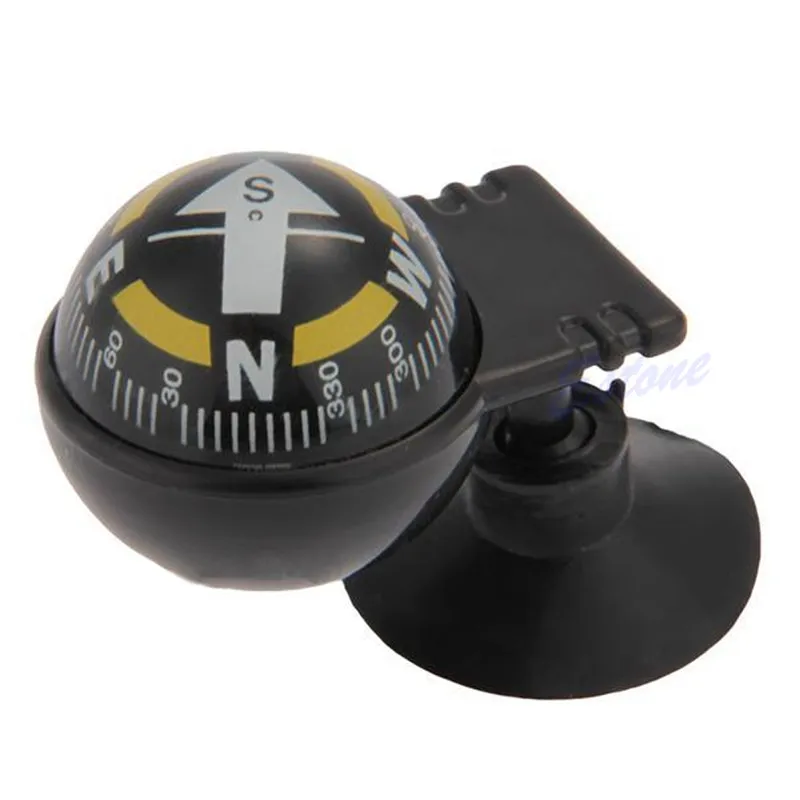 Черная карманная шаровая панель управления для крепления навигационного компаса автомобиля лодки грузовика всасывания