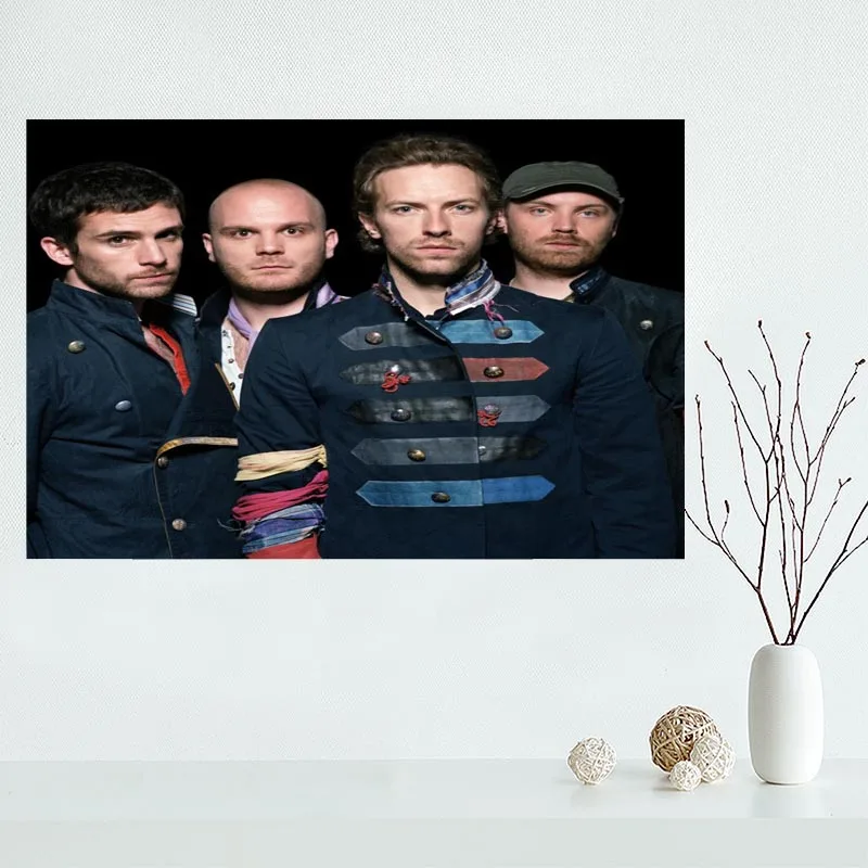 Продукт постер Coldplay пользовательский Атлас плакат печать ткань стены плакат печать из шелковой ткани с принтом плакат - Цвет: 22