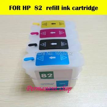 

Hoyoing Eefill Ink Cartridge For HP82 With Update Permanent Chip For HP Designjet 510 PRINTER