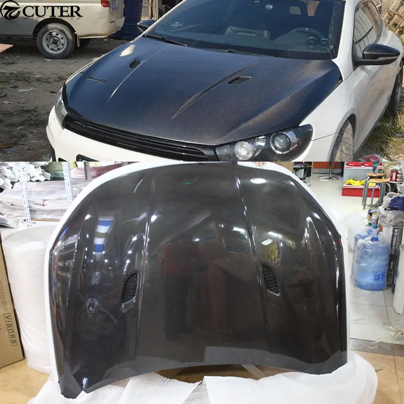 Чехлы для двигателей M3 style чехлы Volkswagen VW Scirocco 2009 2014|bonnet style|bonnet coverbonnet hood |