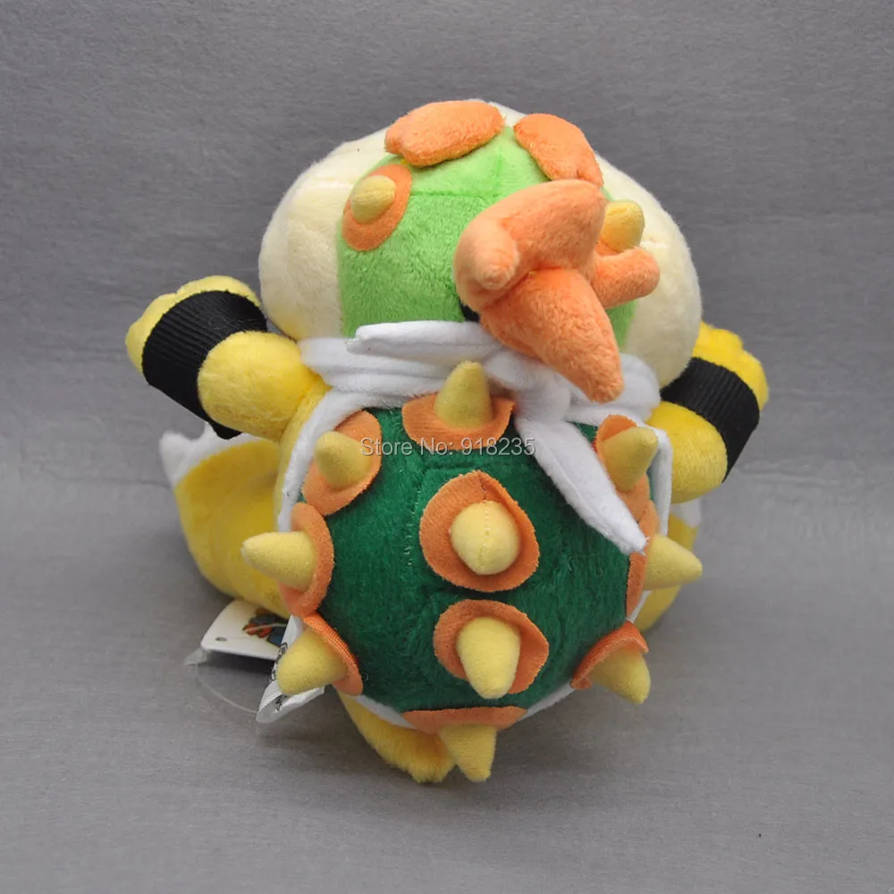 Плюшевая кукла Bowser JR для детей 6 дюймов 10 шт./партия|doll for|mario brotherssuper mario brothers |