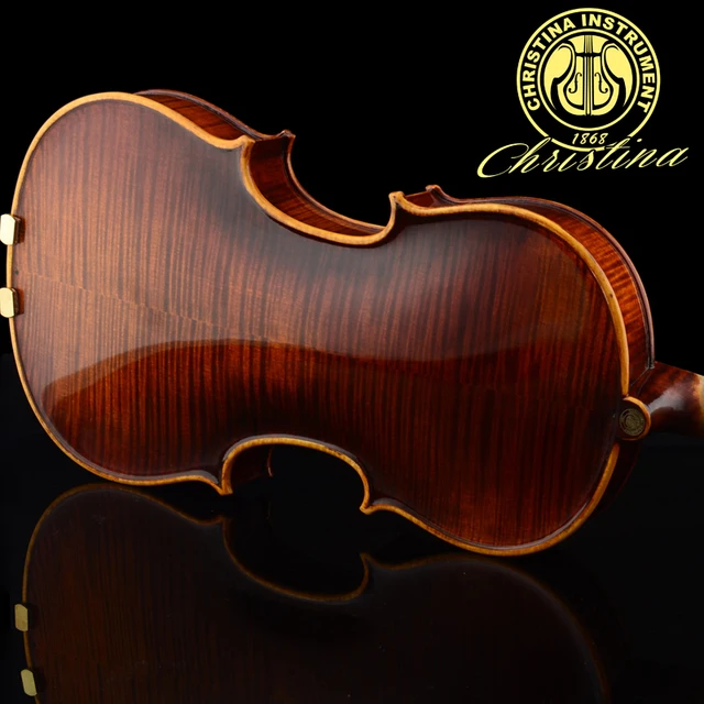 Cheap Italy Christina S600 4/4 Violin master European maple violin violino professional musical instruments with fiddle case,rosin,bow