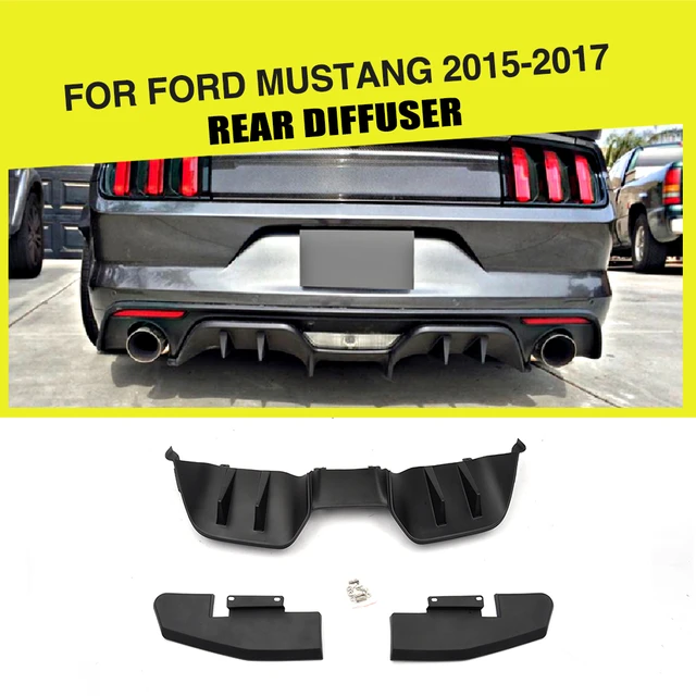Acheter Lame de pare-choc arrière de voiture, becquet de séparation latéral  arrière, rabats de tablier pour Ford pour Mustang 2015 – 2021, déflecteur  de becquet de châssis