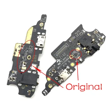 

Original New USB Charging port Flex For Meizu M6 Note Dock Connector Charging Port Flex Cable with Microphone + Earphone Jack