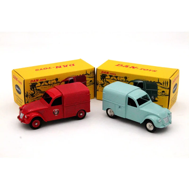 

Atlas Lot of 2 Citroen 2CV 1:43 DAN-021 and DAN-019 Contemporary Diecast Toy Models Cars Collection Gift