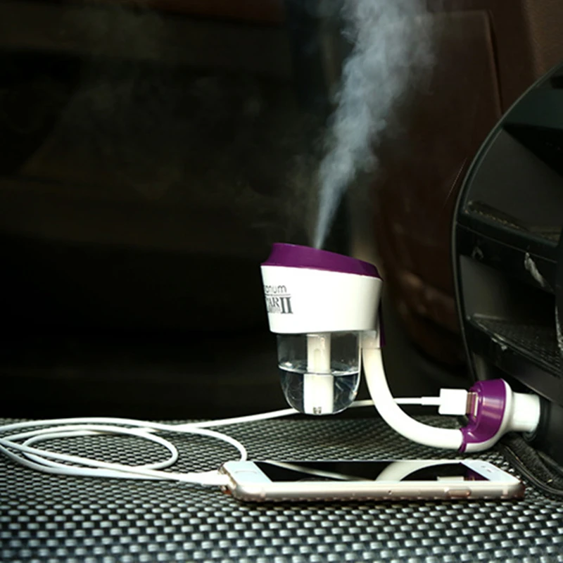 

The second generation with USB charging port car air purifier steam humidifier aromatherapy essential oils aromatherapy spray