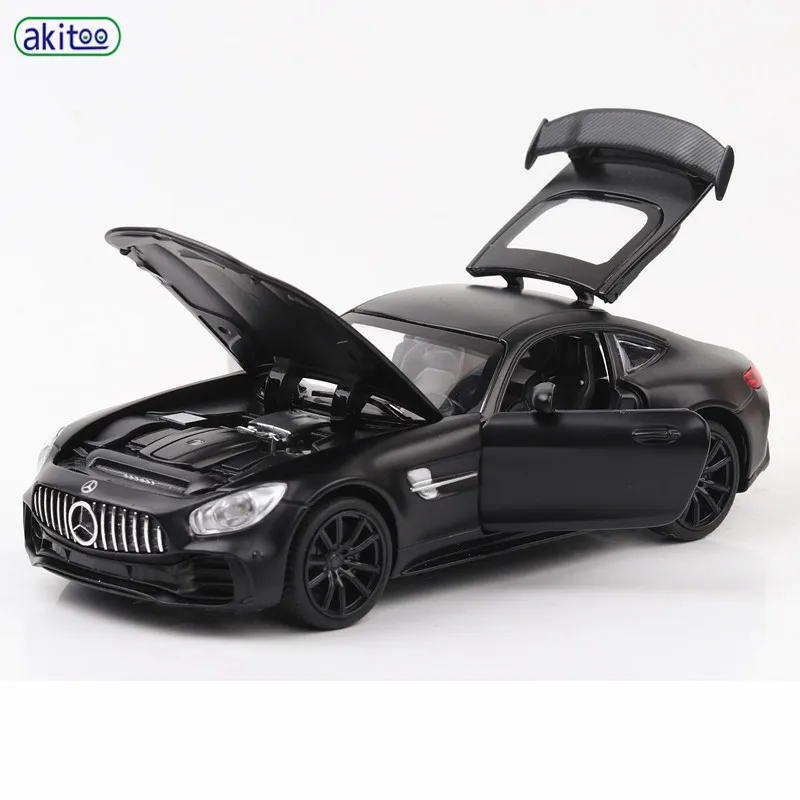 Akitoo Mercedes Benz GT супер спортивная модель автомобиля Игрушечная из сплава звук и свет