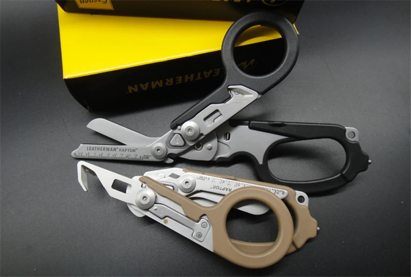 LEATHERMAN Raptor аварийное реагирование ножницы с ремнём резак и стекло Выключатель загар с MOLLE совместимый кобура