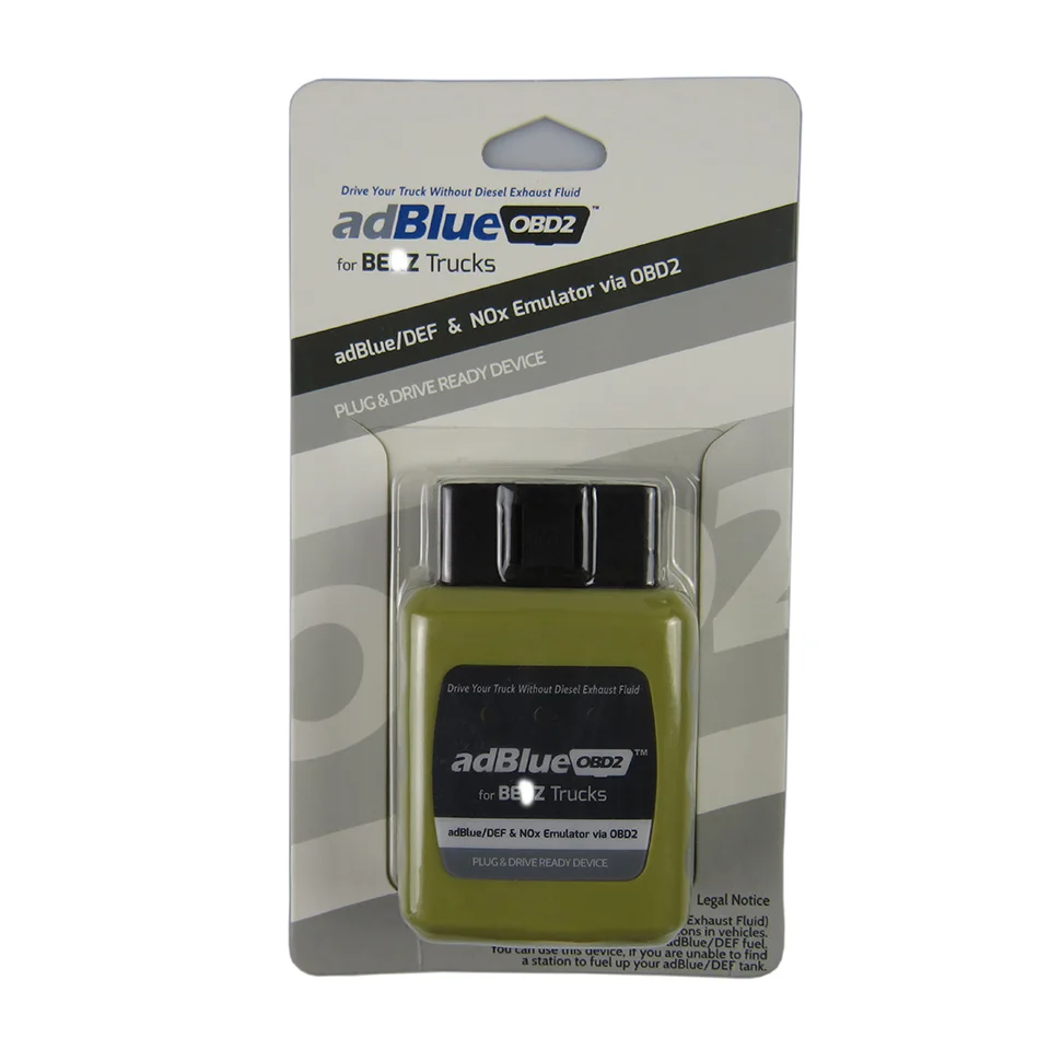 Последнее поступление Adblue obd2 AdblueOBD2 эмулятор для Mercedes b-энц Heavy Duty Truck Adblue obd 2 дизельные грузовые автомобили Nox эмулятор