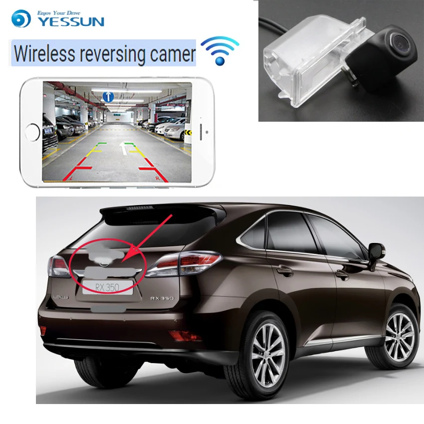 YESSUN для Lexus RX450h RX350 RX270 2010 ~ 2014 CCD ночной автомобиль новый беспроводной hd ночное