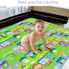 Коврик для ползания с героями мультфильмов/коврик для фруктового фермы/детский игровой коврик/коврик для отдыха на природе/интересные различные узоры