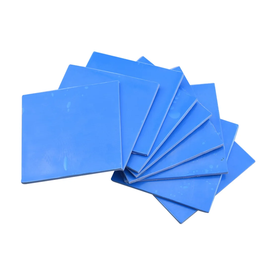 

NOYOKERE Blue 100mm*100mm*0.5mm GPU CPU Heatsink Cooling Conductive Silicone Pad Thermal Pad