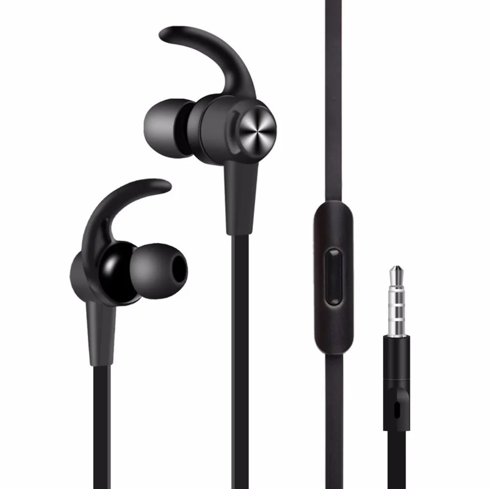 

LESHP In ear Earphone for iPhone 5S Portable Dual 3.5 mm Headset Wired Earphones PTM P33 In Ear Sport Earphone Bass