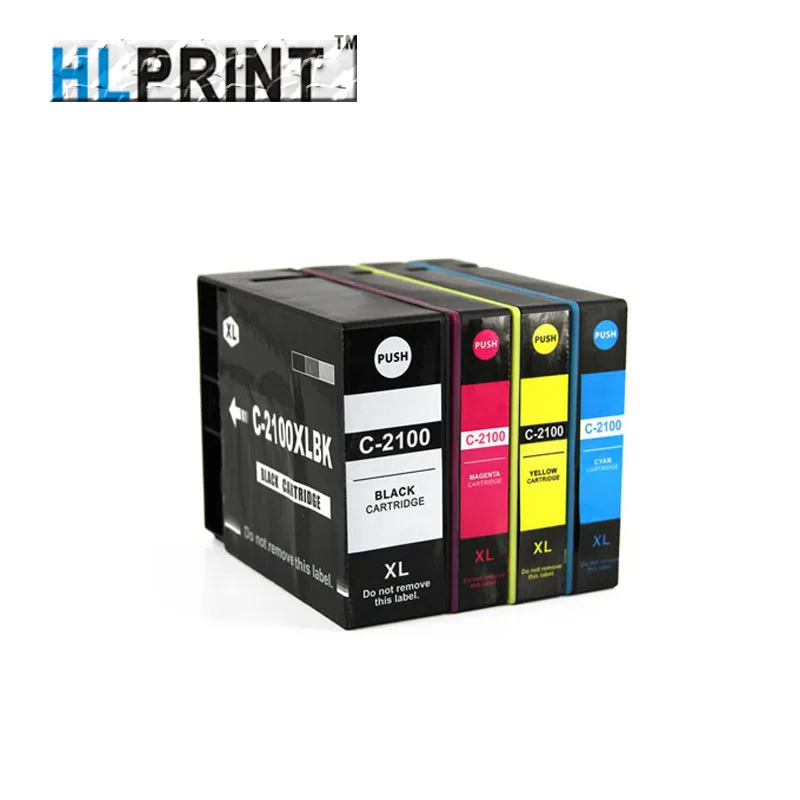 PGI2100XL ink cartridge Compatible for Canon MAXIFY Ib4010 IB4110 MB5110  MB5310 MB5410 Pigment ink 4pcs/set printer|ink cartridge|compatible ink  cartridgeink cartridge for canon - AliExpress