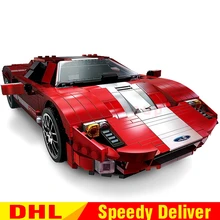 XingBao 03011 блок Оригинальные творческие технические наборы красный фантомный гоночный автомобиль набор строительных блоков Кирпичи Leingly игрушки Клон Lepinges