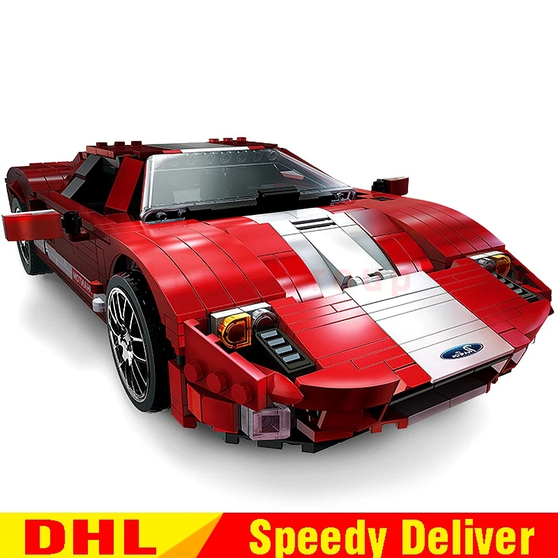 

XingBao 03011 Block Genuine Creative Technic Kits Red Phantom Racing Car Set Building Blocks Bricks Leingly Toys Clone Lepinges