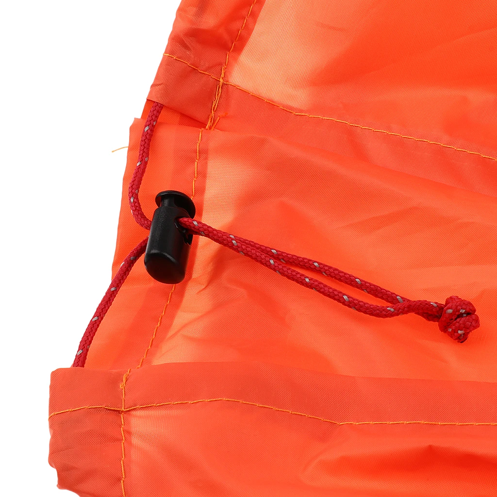 Tent Sleeping Bag Compression Sack Bag for Camping Outdoor Travel Orange Camp Sleeping Gears Travell Clothes Accessories