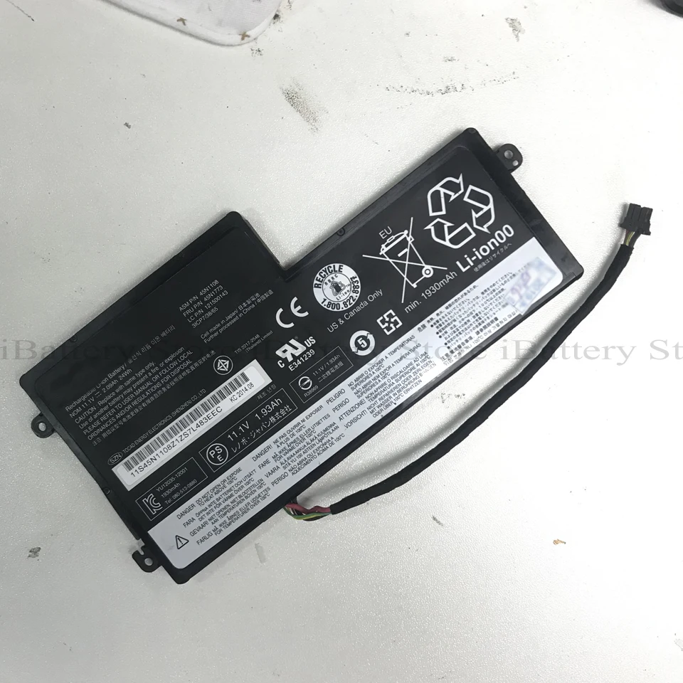 Подлинный аккумулятор 45N1108 для Lenovo ThinkPad T440 T440S T450 T450S X240 X250 X260 X270 Series 45N1109 45N1110 45N1111