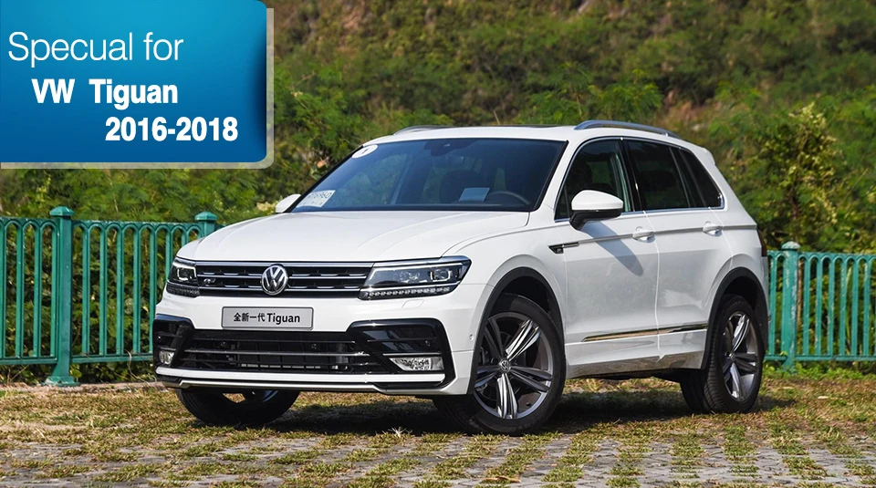 Best OZGQ Android 7.1 Car Player For VW Tiguan 2016 2017 2018 Screen Auto GPS Navigation Bluetooth Radio TV Audio Video Music Stereo 2