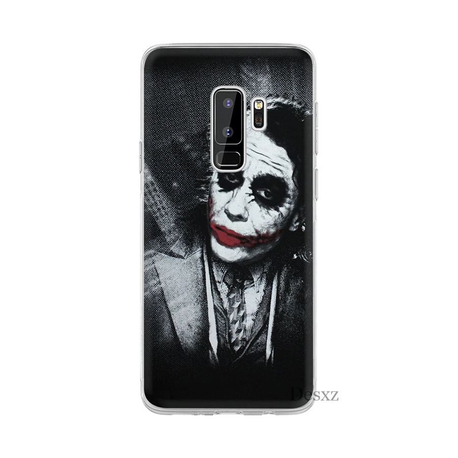 Чехол с Бэтменом и джокером для Samsung M10 M20 M30 M40 S6 S7 Edge S8 S9 S10 Plus S10e Note 8 9 10 милый