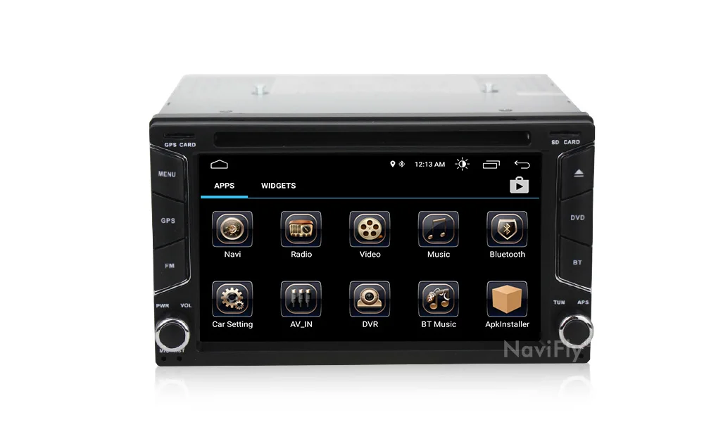 Cheap NaviFly universal 2 Din Car dvd radio player Android 8.1 GPS Navigation for Nissan/Toyota/VW/Focus/KIA Autoradio stereo 7