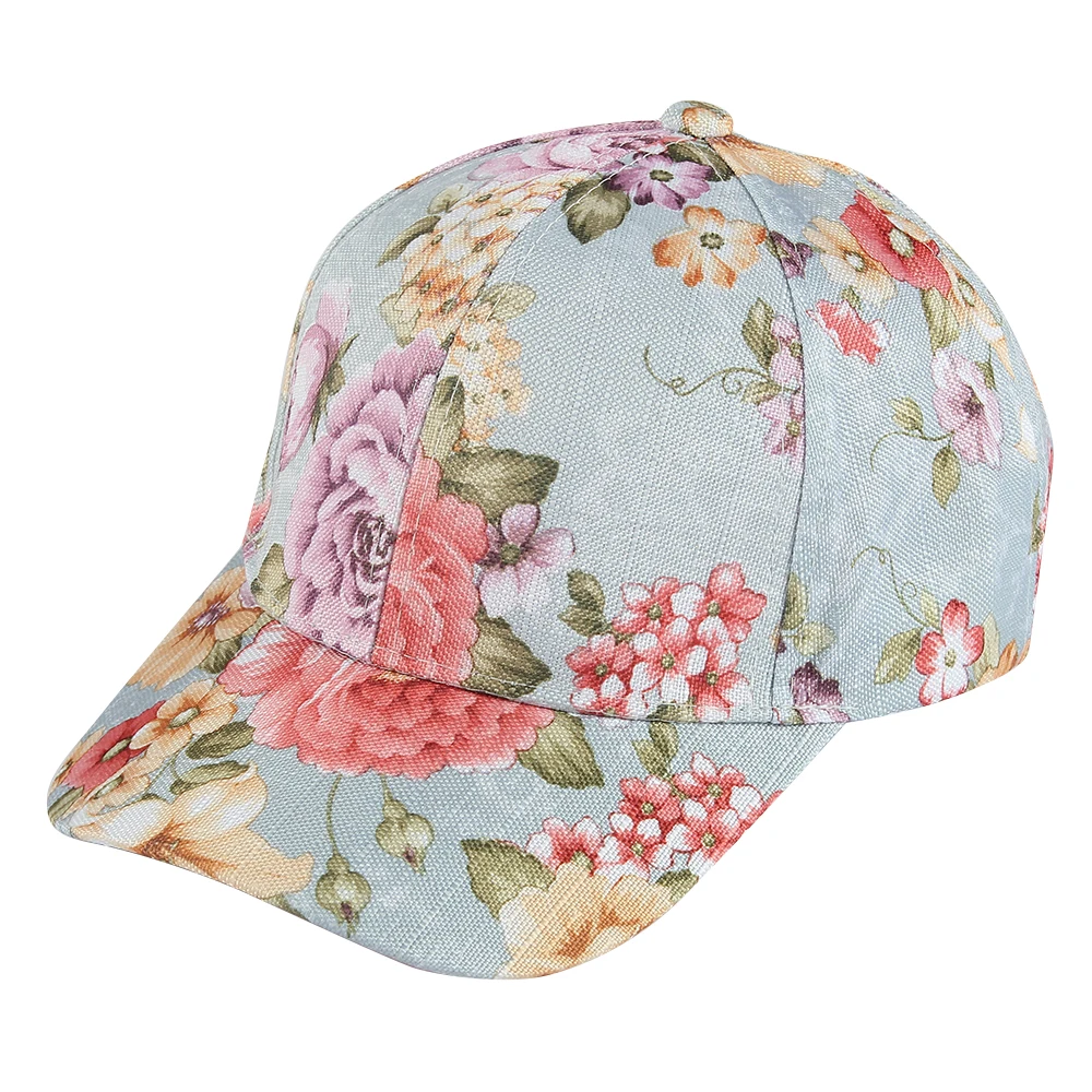 FOXMOTHER 2018 New Fashion Floral Baseball Caps Flower Gorras Casquette Baseball Hats Casquette