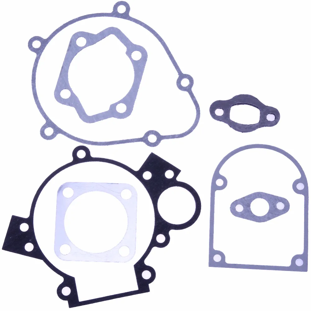 

7Pcs/set Professional 80cc Bottom Gasket Set for 2 Stroke Motorised Push Bicycle Bike Motorcycle Moto Accessories