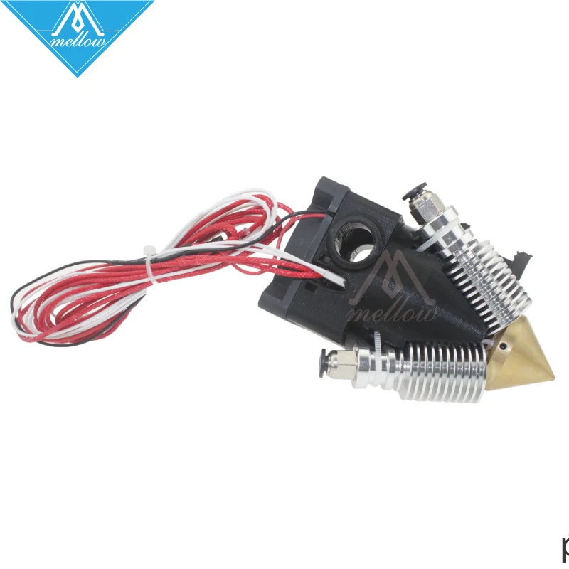 3D принтер Алмазный Hotend латунный многоцветный сопло 3 в 1 OUT 0 4 мм для 75 модернизация