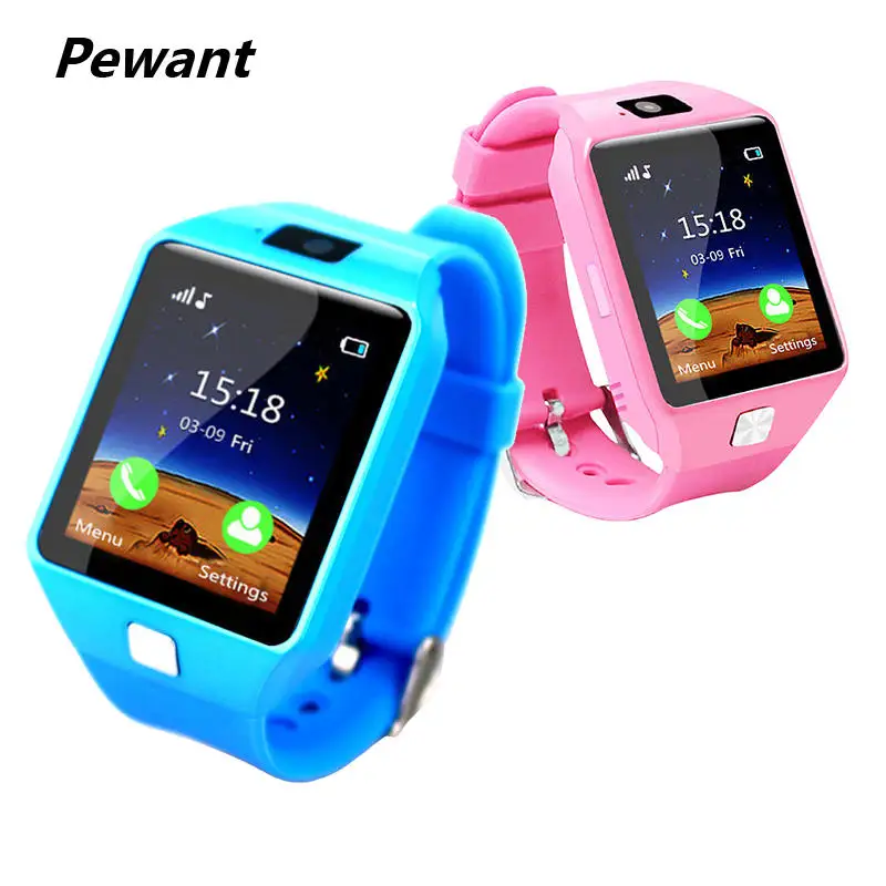 

Pewant Smart Watch DZ09 Support SIM Cards With SOS Bluetooth Camera Children Wrist Smartwatch For iOS Android Kids Gift